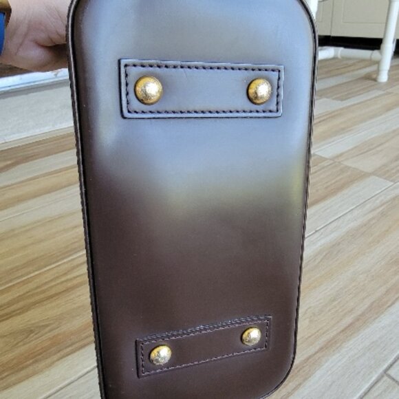 JUST SOLD Louis Vuitton Damier Ebene Alma BB Satchel Handbag - Picture 5 of 9